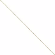 Cadena malla Forçat  1 mm en Gold filled x 1 m