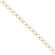 Cadena malla Rombo 1.1 mm Gold filled x 1m
