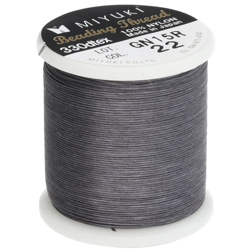 Miyuki Nylon Beading thread B 0.25 mm Smorty Blue x50 m