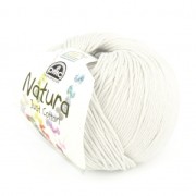Algodón Natura Just Cotton DMC - Ovillo de algodón Ivory (n°02) x 155m