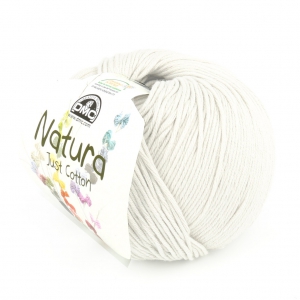 Algodón Natura Just Cotton DMC - Ovillo de algodón Ivory (n°02) x 155m