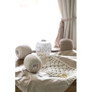 Fil à crocheter Babylo 10 DMC en coton Blanco hueso x 530 m