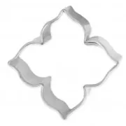 Flor - Pequeñito cortador de hierro blanco para el modelado 22x25 mm Lys à 4 pétales Pequeñito cortador de hierro blanco para el modelado 22x25 mm Lys à 4 pétales