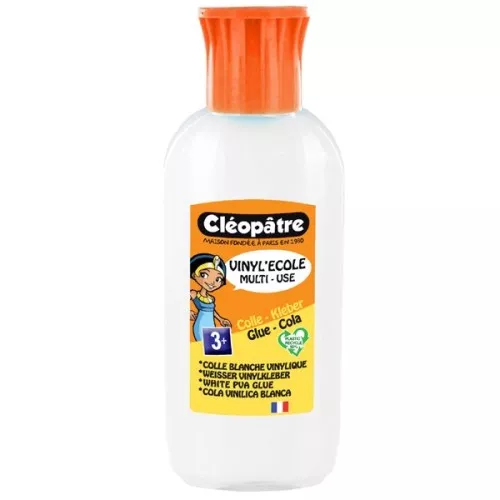 Pegamento transparente especial Cléopâtre para hacer Slime y Actividades Manuales X 100g