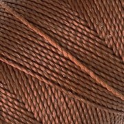 Bobina de hilo encerado Linhasita para micro macramé 1 mm - Marrón (631) x168m