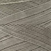 Bobina de hilo encerado Linhasita para micro macramé 1 mm - Gris topo (544) x168m