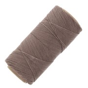 Bobina de hilo encerado Linhasita para micro macramé 1 mm - Marron glacé (213) x168m