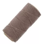 Bobina de hilo encerado Linhasita para micro macramé 1 mm - Marron glacé (213) x168m