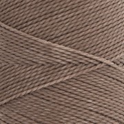 Bobina de hilo encerado Linhasita para micro macramé 1 mm - Marron glacé (213) x168m