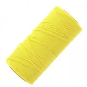 Bobina de hilo encerado Linhasita para micro macramé 0,5 mm - Amarillo (37) x335m