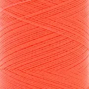 Bobina de hilo encerado Linhasita para micro macramé 0,5 mm - Fluo Coral (394) x335m