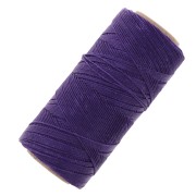 Bobina de hilo encerado Linhasita para micro macramé 0,5 mm - Morado (332) x335m