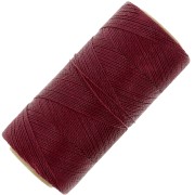 Bobina de hilo encerado Linhasita para micro macramé 0,5 mm - Rojo oscuro (44) x335m|raw }}