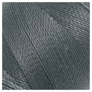 Bobina de hilo encerado Linhasita para micro macramé 0,5 mm - Antracita (209) x335m