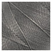Bobina de hilo encerado Linhasita para micro macramé 0,5 mm - Gris oscuro (665) x335m