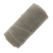 Bobina de hilo encerado Linhasita para micromacramé 0,5 mm - Gris topo (544) x335m|raw }}