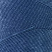 Bobina de hilo encerado Linhasita para micro macramé 0,5 mm - Azul Lapislázuli (298) x335m