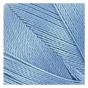 Bobina de hilo encerado Linhasita para micro macramé 0,5 mm - Azul claro (606) x335m