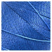 Bobina de hilo encerado Linhasita para micro macramé 0,5 mm - Azul (692) x335m