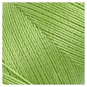 Bobina de hilo encerado Linhasita para micro macramé 0,5 mm - Verde lima (1019) x335m
