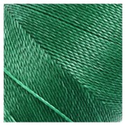 Bobina de hilo encerado Linhasita para micro macramé 0,5 mm - Verde oscuro (87) x335m