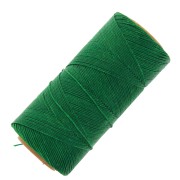 Bobina de hilo encerado Linhasita para micro macramé 0,5 mm - Verde (1045) x335m|raw }}