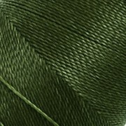 Bobina de hilo encerado Linhasita para micro macramé 0,5 mm - Verde Oliva (88) x335m