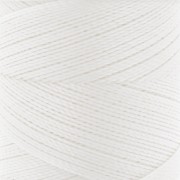 Bobina de hilo encerado Linhasita para micro macramé 0,5 mm - Blanco (BCO ALV) x335m