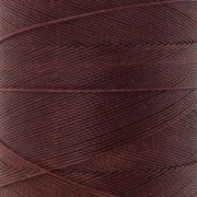 Bobina de hilo encerado Linhasita para micromacramé 0,5 mm - Marrón chocolate (29) x335m
