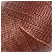 Bobina de hilo encerado Linhasita para micromacramé 0,5 mm - Cobre viejo (25) x335m