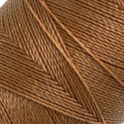Bobina de hilo encerado Linhasita para micro macramé 0,5 mm - Oro viejo (604) x335m