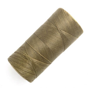 Bobina de hilo encerado Linhasita para micro macramé 0,5 mm - Bronce viejo (204) x335m