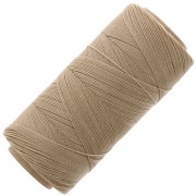 Bobina de hilo encerado Linhasita para micro macramé 0,5 mm - Tan (382) x335m|raw }}