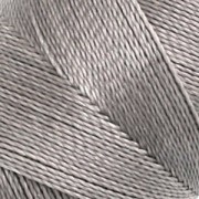Bobina de hilo encerado Linhasita para micro macramé 0,5 mm - Gris (208) x335m