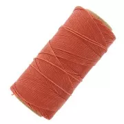Bobina de hilo encerado Linhasita para micro macramé 0,5 mm - Terracota (35) x335m