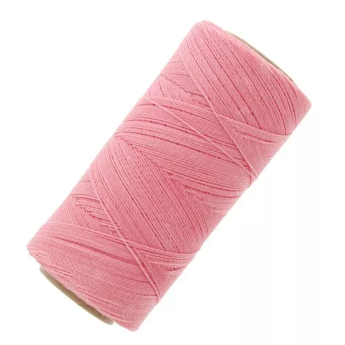 Bobina de hilo encerado Linhasita para micro macramé 0,5 mm - Salmón (324) x335m