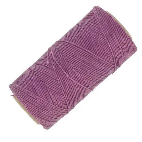 Bobina de hilo encerado Linhasita para micro macramé 0,5 mm - Amatista (359) x335m