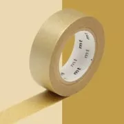 Masking Tape Papel Washi 15 mm - Gold x10m