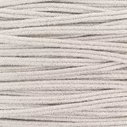 brillante Shiri metal Fabricación Italiana 3.5 mm Ivoire / Doréx1m