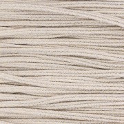 Hilo cordón Soutache metálico Trenza de Fabricación Italiana 3.5 mm  Beige / Dorado x1m