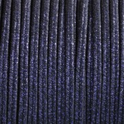 Soutache Moonlight Fabricación Italiana 3.5 mm Bleu nuit / Violet x1m