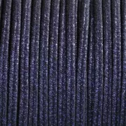 Soutache Moonlight Fabricación Italiana 3.5 mm Bleu nuit / Violet x1m