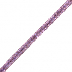 Soutache Moonlight Fabricación Italiana 3.5 mm Rose antique / Violet x1m