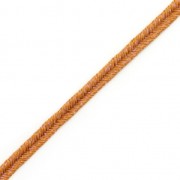 Soutache Moonlight Fabricación Italiana 3.5 mm Terracotta / Violet x1m|raw }}