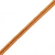 Soutache Moonlight Fabricación Italiana 3.5 mm Terracotta / Violet x1m