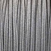 Soutache Moonlight Fabricación Italiana 3.5 mm Gris / Bleu x1m