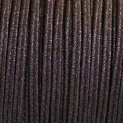 Soutache Moonlight Fabricación Italiana 3.5 mm Marron / Bleu x1m