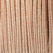 Hilo cordón Soutache Shiri metálico Trenza de Fabricación Italiana 4 mm Rosa antiguo x1m