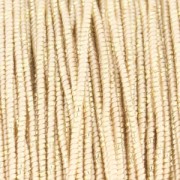 Bobina de hilo Blissino de fabricación italiana 0,6 mm Beige Dorado x50m|raw }}