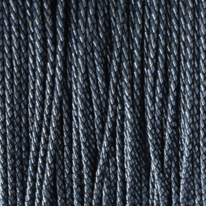 Bobina de hilo Sorrento de fabricación italiana 0,6 mm Azul gris x50m